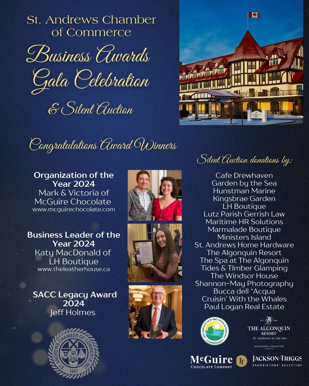 Awards Gala Winners & Sponsors